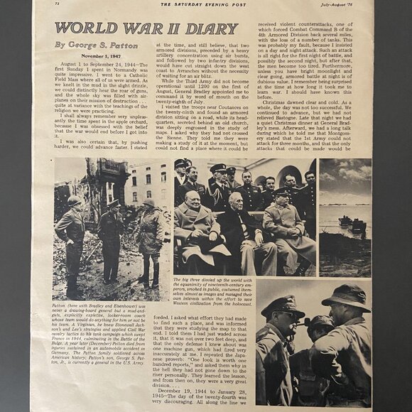 1976 July-August THE SATURDAY EVENING POST MAGAZINE - NORMAN ROCKWELL - Picture 11 of 11